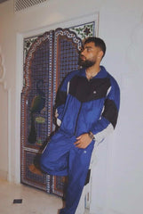 Amir i Blue Back Print Imported Tracksuit