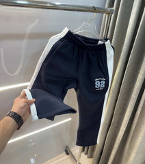 Abercrombie & Fitch Navy Blue Embroidery Logo Imported Trackpant