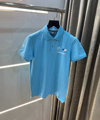 Pum a Sky Blue 6MW Edition Premium Polo T-Shirt