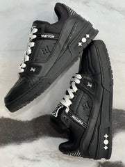 Louis Vuitton SKATE TRAINER PREMIUM SNEAKERS FULL BLACK