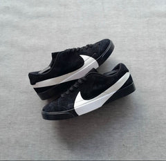 Nikee Blazer City Low BLACK WHITE