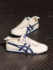 Onitsuka Tiger Mexico 66 Slip On BEIGE NAVY BLUE (FIX)
