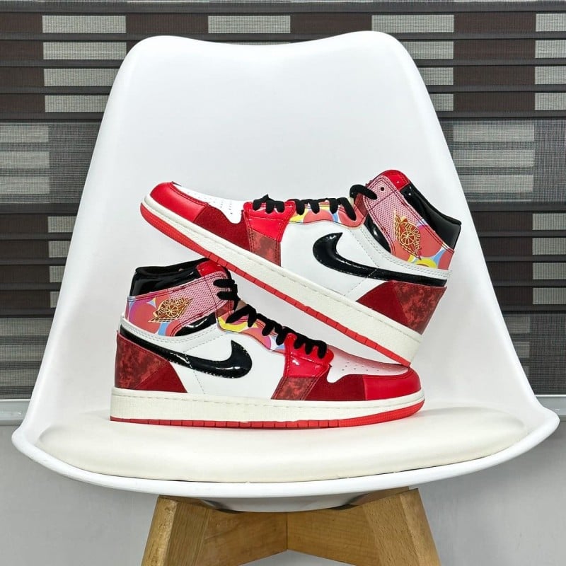 Nike Air Jordan 1 Across The Spider Verse Heavy Glow Quality