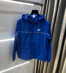 Nik e Blue Imported Premium WindBreaker Jacket