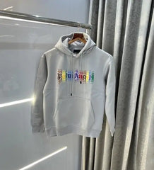 Palm Angels light gery EmBOS5.. e Logo Imported Hoodie