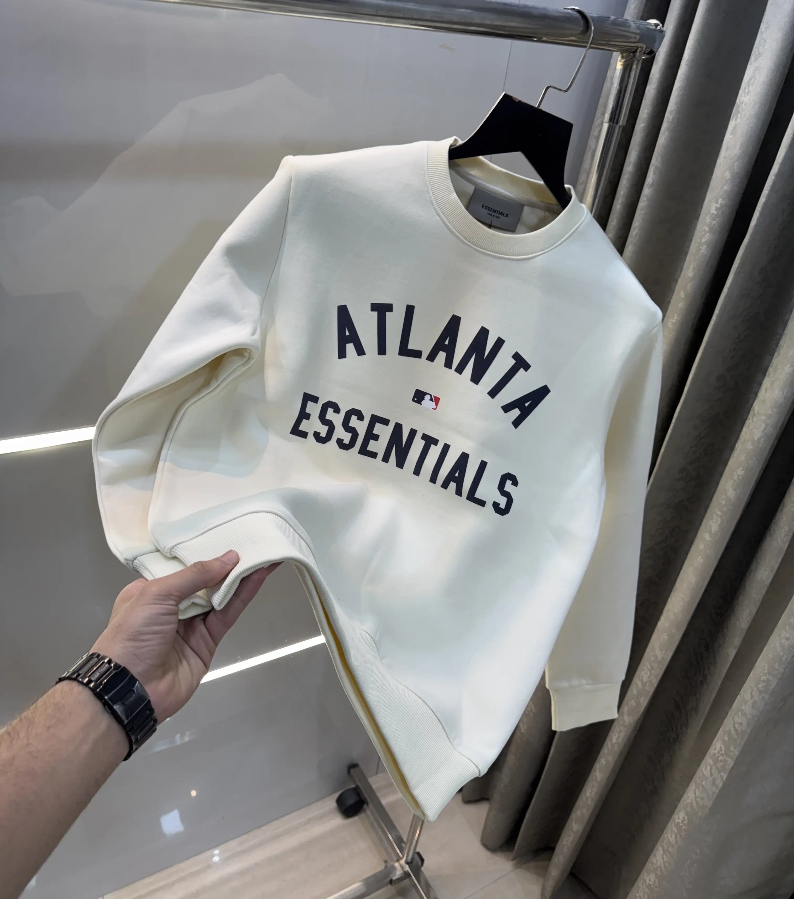 Essential Atlanta Cream Imported Sweatshirt