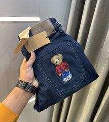 Ralph  Lauren Dark Blue Teddy Edtion Imported Denim