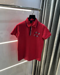 Hugo  Bo-$s Red Logo Work Premium Polo T-Shirt
