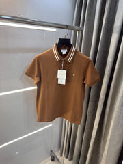 Calvin  Klein Brown Embroidery Logo Premium Polo T-Shirt