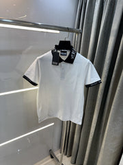 Versace Couture White Logo Work Imported Polo T-Shirt