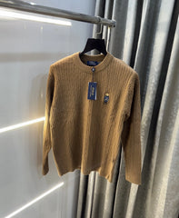 Ralp h  Laure n Brown Teddy Edition Imported Pull Over
