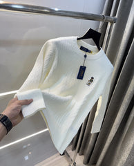 Ralp.h  Laure n White Teddy Edition Imported Pull Over