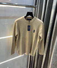 Ralp.h  Laure n Beige Teddy Edition Imported Pull Over