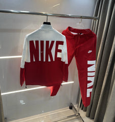 Nike Red Logo Work Premium Tracksuit