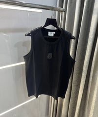 Loewe Black Embroidery Logo Premium Sando
