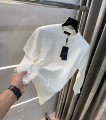 Louis  Vuitton wahit  Logo Work Imported Pull Over