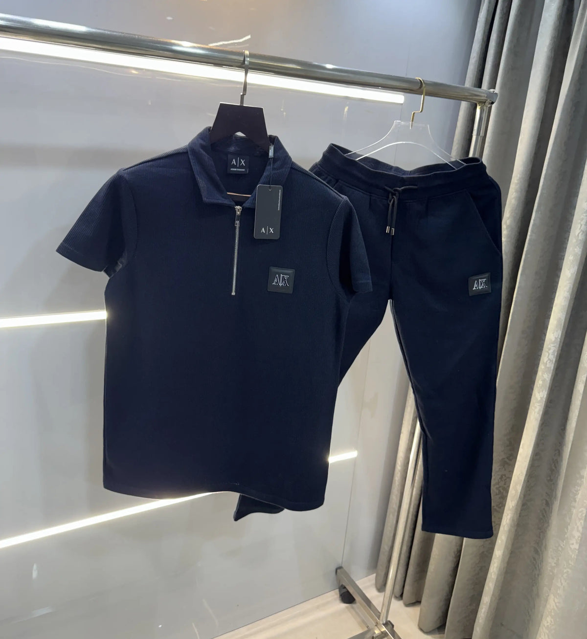 Arman i Exchange Navy Blue Logo Work Premium Tracksuit