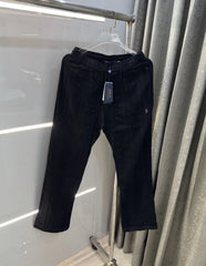 Ralph Lauren Black Premium Linen Trouser