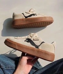 Puma Suede Platform BEIGE BROWN
