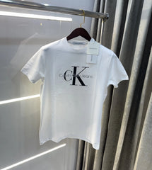 Calvin Klein White Logo Work Premium T-Shirt