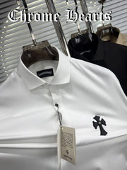 Chrome Hearts white Logo Work Premium Shirt