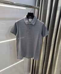 Zar a Grey Premium Knitted Polo T-Shirt