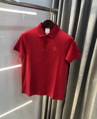 Calvin Klein Red Logo Work Premium Polo T-Shirt
