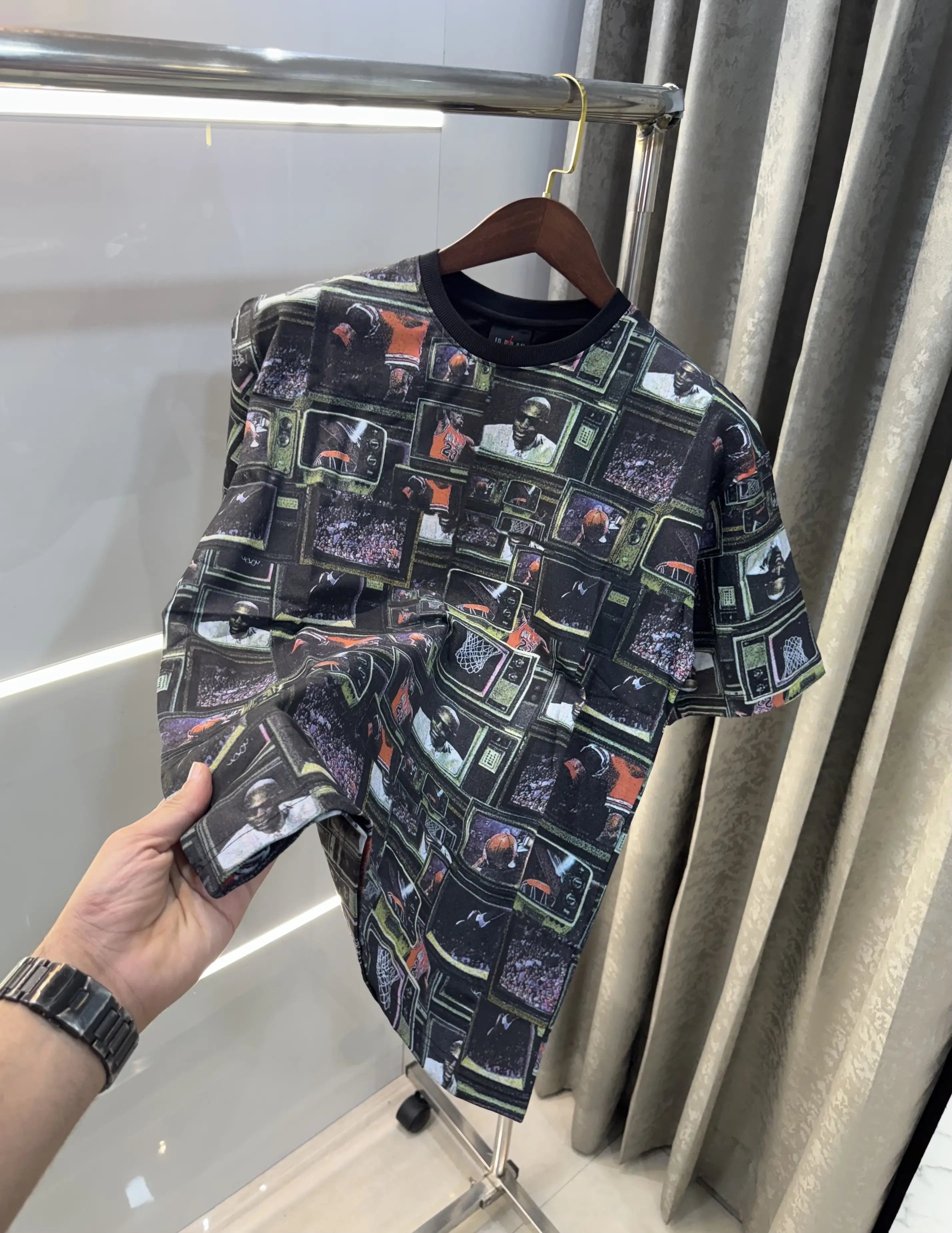 Air Jordan Printed Imported Oversized T-Shirt