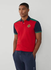 Hacket Red Logo Work Premium Polo T-Shirt