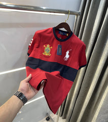 Ralph Lauren Red Logo Work Premium T-Shirt