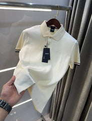 Hugo Boss Cream Premium Polo T-shirt