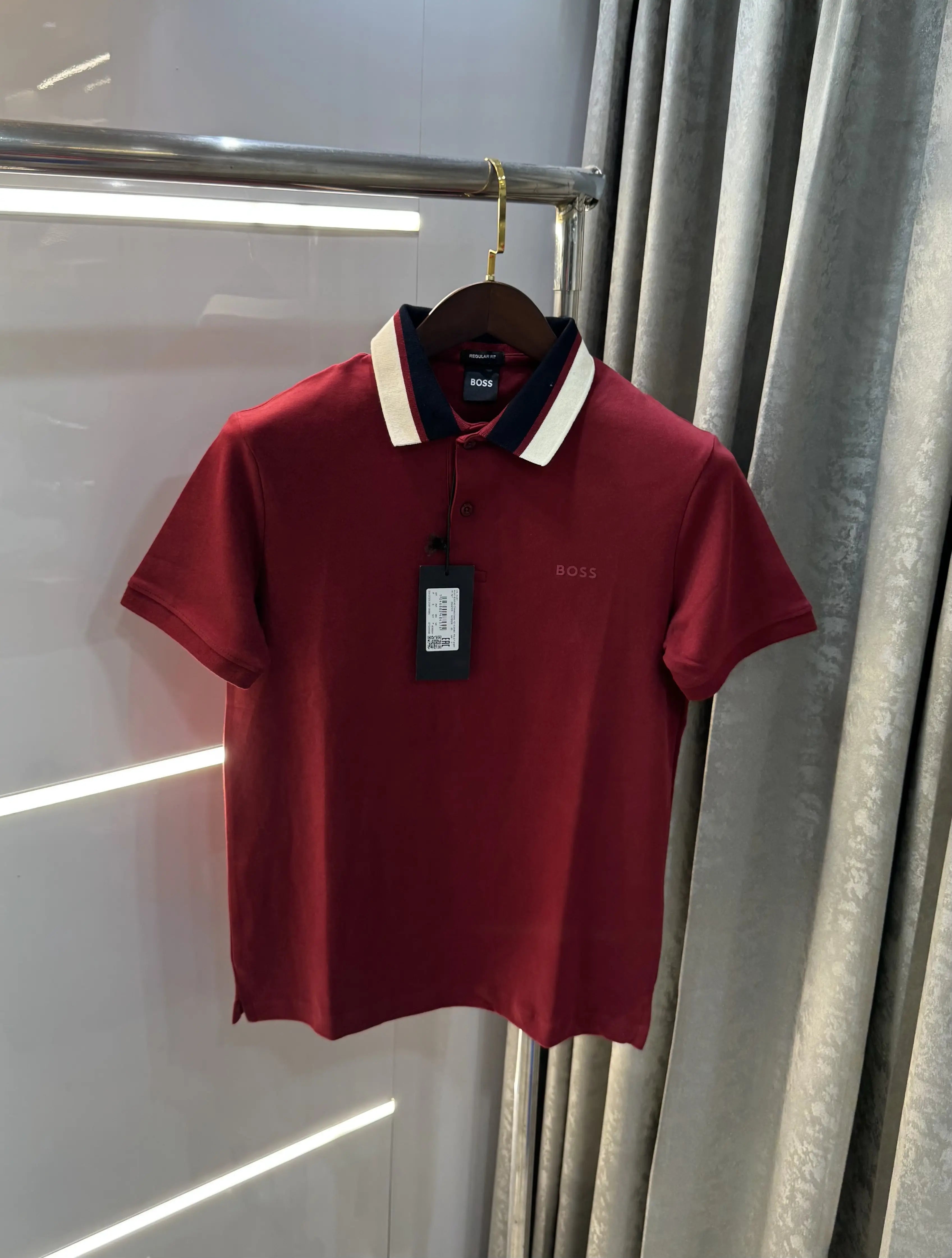 Hugo Boss Rust Premium Polo T-shirt