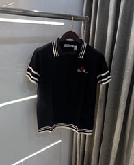 Loro Piana Black Premium Polo T-shirt