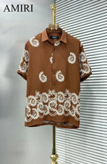 Amiri Light Brown Designer Premium Shirt