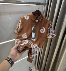 Amiri Light Brown Designer Premium Shirt