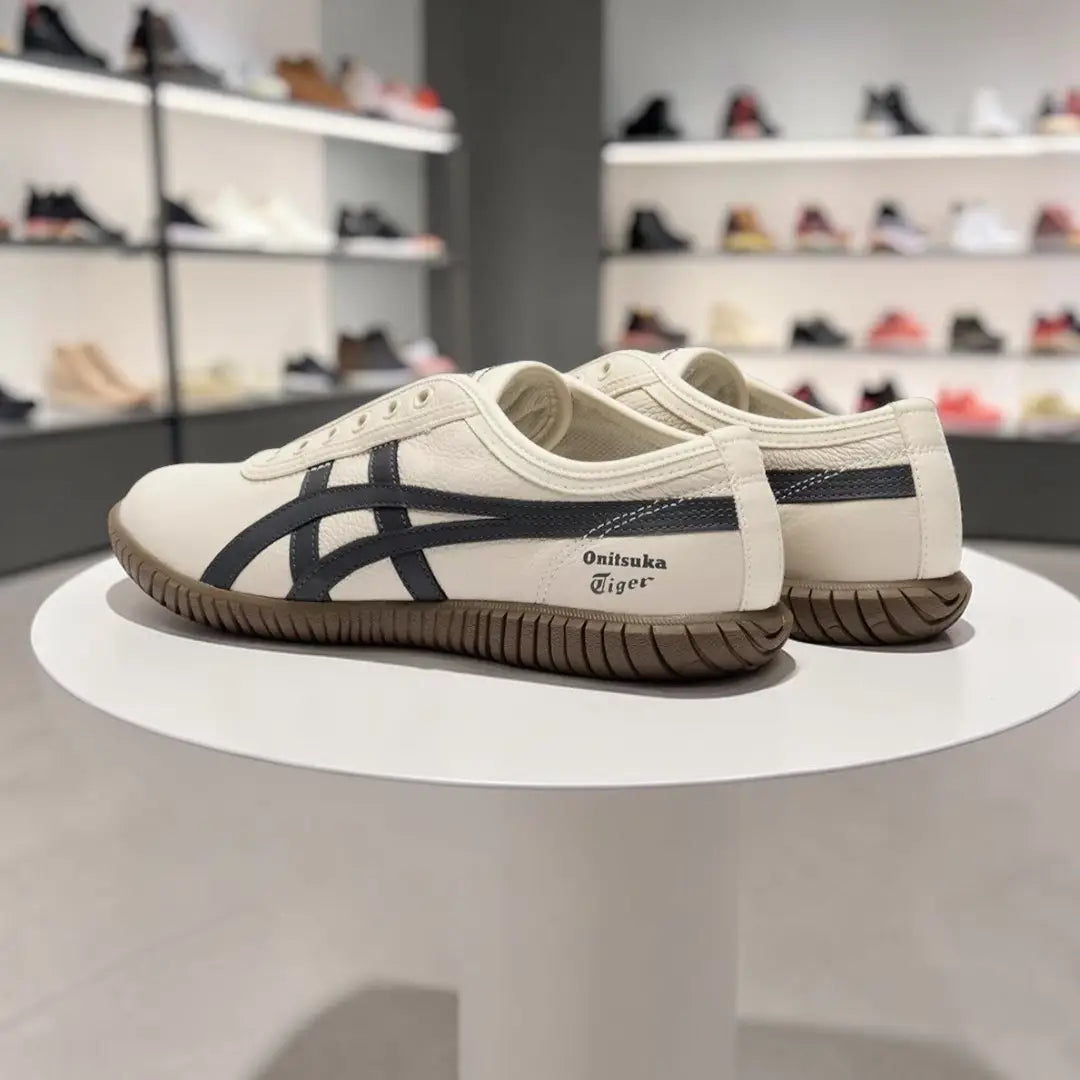 Onitsuka Tiger Tsunahiki Slip-On BIRCHINDIGO NAVY Mens 7A Premium (D-2063)