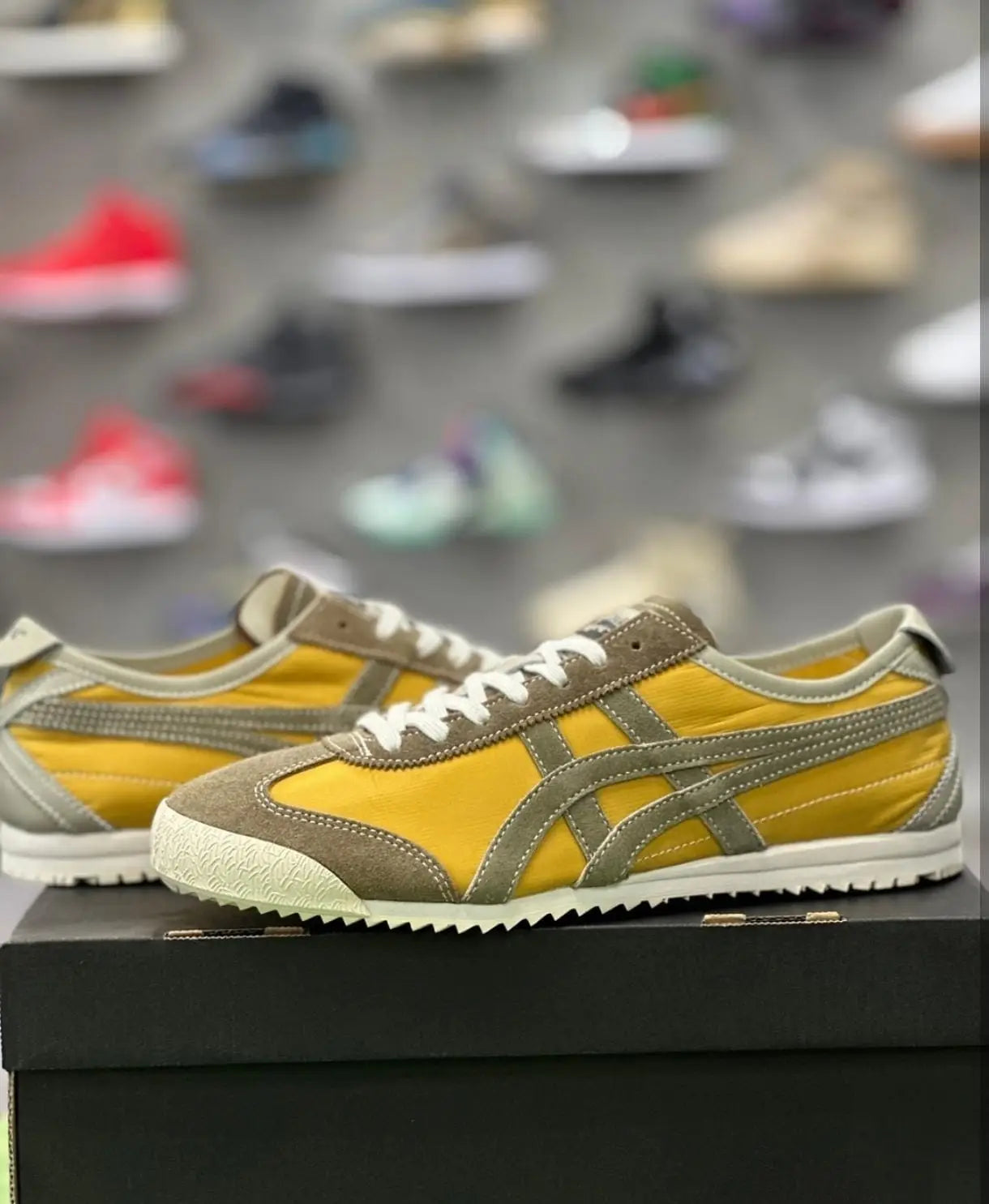 Onitsuka Tiger Mexico 66 NM Wood Crepe  7A Premium Nippon Made (D-2058)