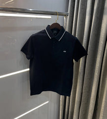 Arman i Exchange Navy Blue Logo Work Premium Polo T-Shirt