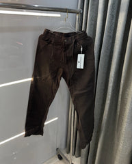 Calvin Klein Brown Premium Linen Trouser