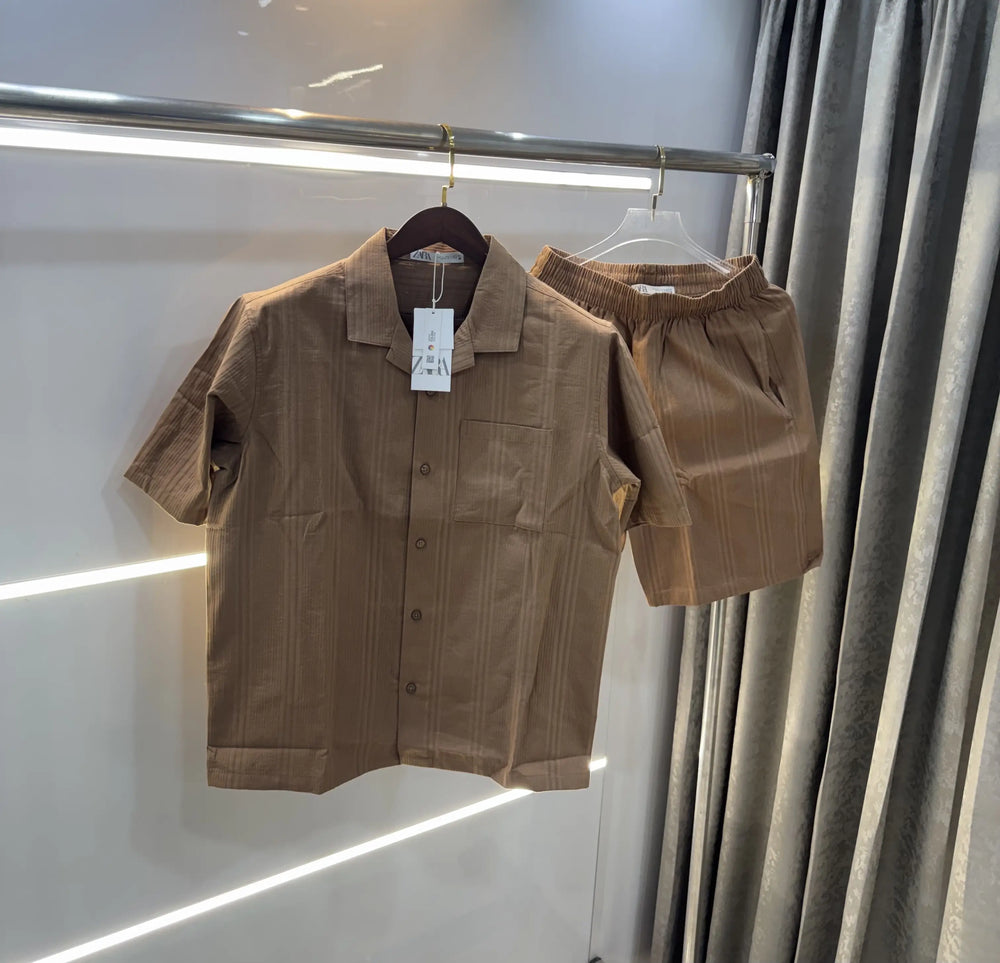 Zara Brown Premium Cord Set