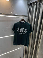 Ralph  Lauren Bottle Green Logo Work Premium T-Shirt
