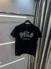 Ralph  Lauren Black Logo Work Premium T-Shirt