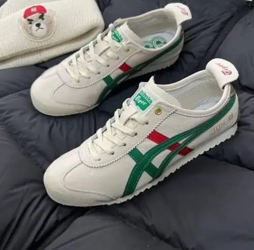 Onitsuk_a Tiger Mexico 66 - BirchGreen  Mens First Copy Vintage Sneakers (D-1843)