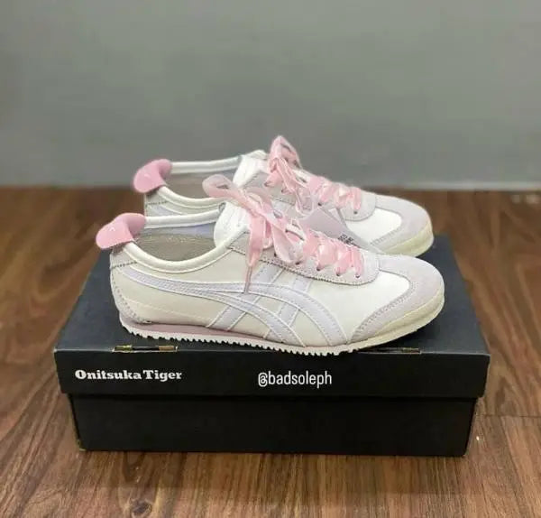Onitsuk_a Tiger Mexico 66 Breeze Pink  Girls 7A Premium Sneakers (D-1742)