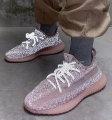 Adidas Yeezy 350 V2 Synth Reflective  Mens Semi UA 7A Quality  Full Accessories (D-1647)