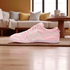 Onitsuk_a Tiger Mexico 66 Slip On - PinkWhite  Girls Premium First Copy D-1950