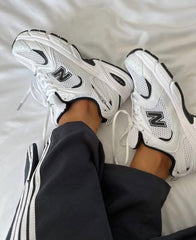 New Balance 530 White Navy Womens