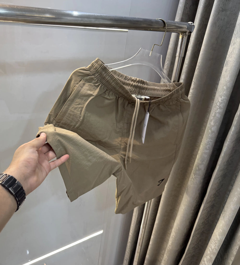 Gym Shark Beige Limited Edition Premium 🩳 Shorts