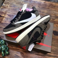 Travis scott x Air Jordan 1 Low OG DARK MOCHA Suede Quality Surplus Semi UA