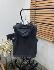 Essential_s Imported Exclusive Zipper Half Hoodie (DN 111)